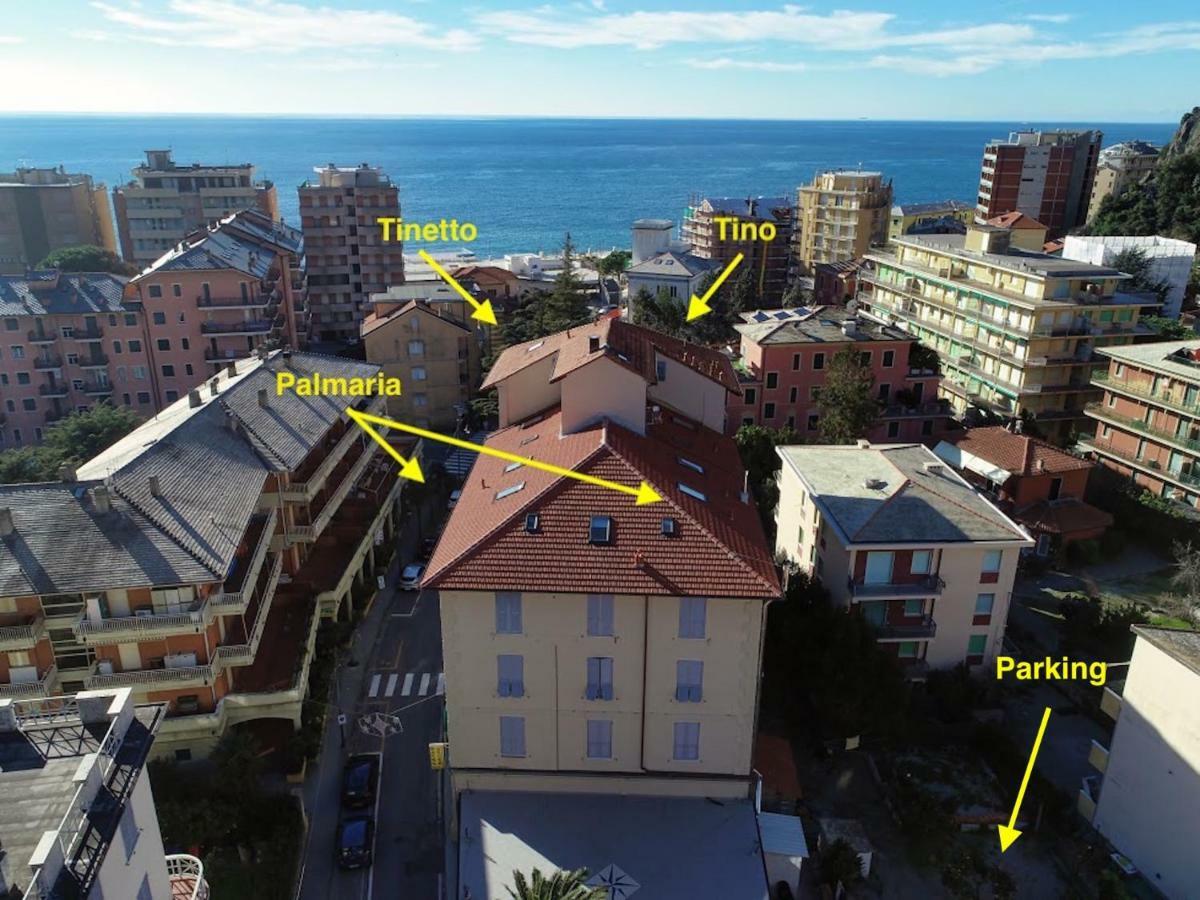 Tinetto Brezza Di Mare Apartman Deiva Marina Kültér fotó
